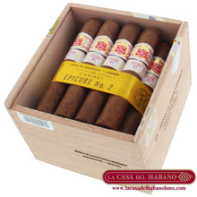 Cargar imagen en el visor de la galería, EPICURE No. 2 CAJA CON 25 UNIDADES - Puros Cubanos Originales | La Casa del Habano México