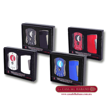 Cargar imagen en el visor de la galería, GIFT SET CORTADOR Y ENCENDEDOR CHROMA - Puros Cubanos Originales | La Casa del Habano México