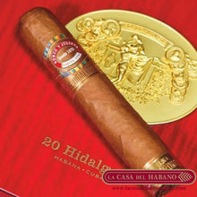 Cargar imagen en el visor de la galería, HIDALGOS "LINEA DE ORO" CAJA CON 20 UNIDADES - Puros Cubanos Originales | La Casa del Habano HMO
