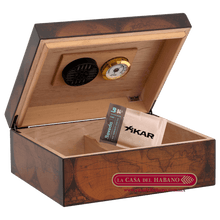 Cargar imagen en el visor de la galería, HUMIDOR MUNDO PARA 50 PUROS - Puros Cubanos Originales | La Casa del Habano México