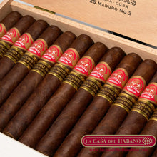 Cargar imagen en el visor de la galería, MADURO No. 3 CAJA CON 25 UNIDADES - Puros Cubanos Originales | La Casa del Habano México
