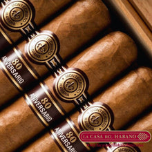 Cargar imagen en el visor de la galería, MONTECRISTO 80 ANIVERSARIO CAJA CON 20 UNIDADES - Puros Cubanos Originales | La Casa del Habano México