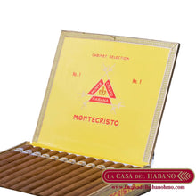 Cargar imagen en el visor de la galería, MONTECRISTO No. 1 CAJA CON 25 UNIDADES - Puros Cubanos Originales | La Casa del Habano México