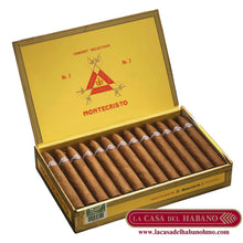 Cargar imagen en el visor de la galería, MONTECRISTO No. 2 CAJA CON 25 UNIDADES - Puros Cubanos Originales | La Casa del Habano México