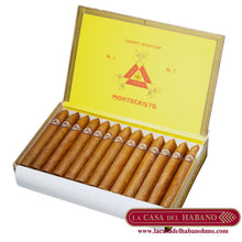 Cargar imagen en el visor de la galería, MONTECRISTO No. 2 CAJA CON 25 UNIDADES - Puros Cubanos Originales | La Casa del Habano México