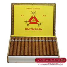 Cargar imagen en el visor de la galería, MONTECRISTO No. 3 CAJA CON 25 UNIDADES - Puros Cubanos Originales | La Casa del Habano México