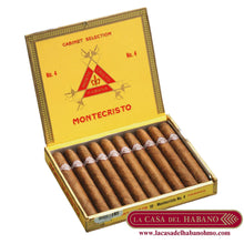 Cargar imagen en el visor de la galería, MONTECRISTO No. 4 CAJA CON 25 UNIDADES - Puros Cubanos Originales | La Casa del Habano México