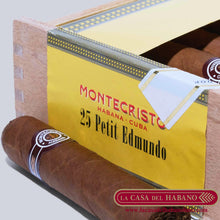 Cargar imagen en el visor de la galería, PETIT EDMUNDO CAJA CON 25 UNIDADES - Puros Cubanos Originales | La Casa del Habano México