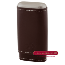 Cargar imagen en el visor de la galería, PURERA XIKAR DE PIEL PARA 3 PUROS - Puros Cubanos Originales | La Casa del Habano México
