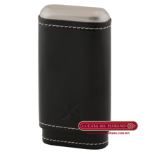 Cargar imagen en el visor de la galería, PURERA XIKAR DE PIEL PARA 3 PUROS - Puros Cubanos Originales | La Casa del Habano México