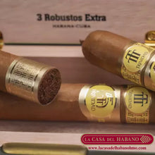 Cargar imagen en el visor de la galería, ROBUSTOS EXTRA CAJA CON 3 UNIDADES - Puros Cubanos Originales | La Casa del Habano HMO