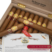 Cargar imagen en el visor de la galería, ROYAL SERIES "EDICION LA CASA DEL HABANO" CAJA CON 20 UNIDADES - Puros Cubanos Originales | La Casa del Habano México