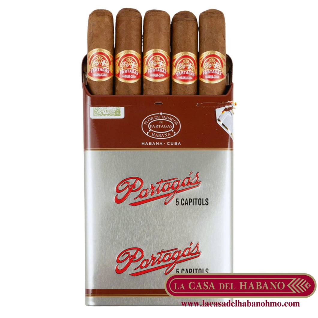 CAPITOLS LATA CON 5 UNIDADES - Puros Cubanos Originales | La Casa del Habano México