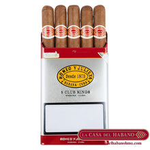 Cargar imagen en el visor de la galería, CLUB KINGS LATA CON 5 UNIDADES - Puros Cubanos Originales | La Casa del Habano HMO
