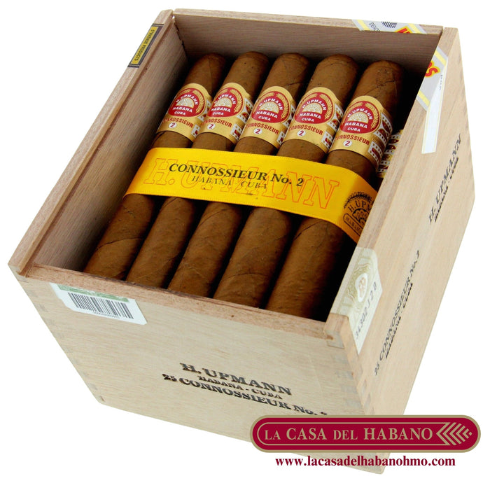 CONNOSSIEUR No. 2 CAJA CON 25 UNIDADES - Puros Cubanos Originales | La Casa del Habano México