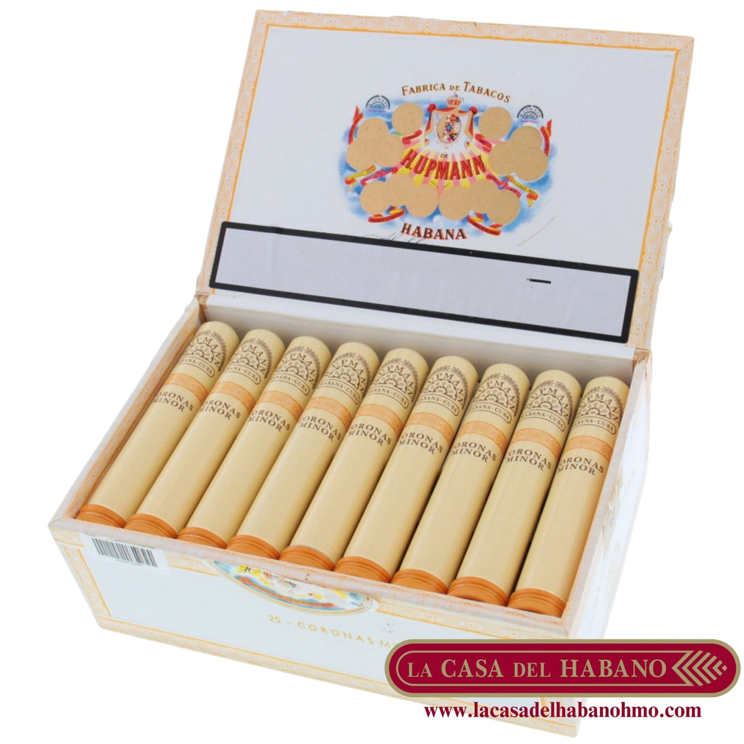 CORONAS MINOR TUBOS DE ALUMINIO CAJA CON 25 UNIDADES - Puros Cubanos Originales | La Casa del Habano México