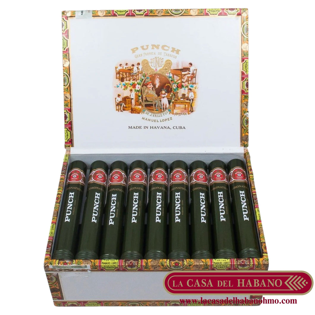 CORONATIONS TUBOS DE ALUMINIO CAJA CON 25 UNIDADES - Puros Cubanos Originales | La Casa del Habano México