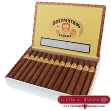 Cargar imagen en el visor de la galería, DIPLOMATICOS No. 2 CAJA CON 25 UNIDADES - Puros Cubanos Originales | La Casa del Habano México
