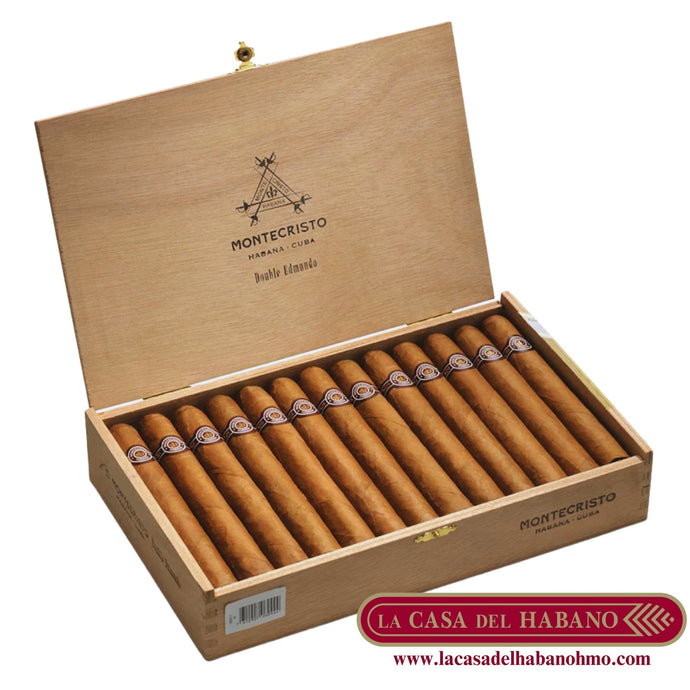 DOUBLE EDMUNDO CAJA CON 25 UNIDADES - Puros Cubanos Originales | La Casa del Habano México
