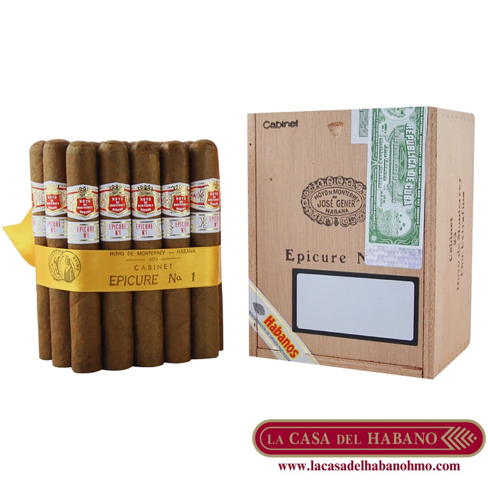 EPICURE No. 1 CAJA CON 25 UNIDADES - Puros Cubanos Originales | La Casa del Habano México