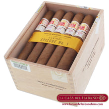 Cargar imagen en el visor de la galería, EPICURE No. 1 CAJA CON 25 UNIDADES - Puros Cubanos Originales | La Casa del Habano México
