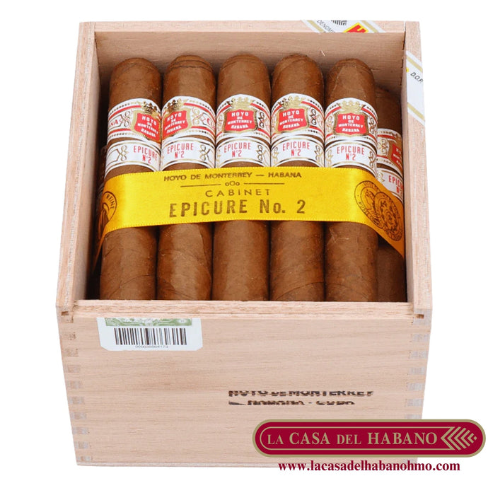 EPICURE No. 2 CAJA CON 25 UNIDADES - Puros Cubanos Originales | La Casa del Habano México