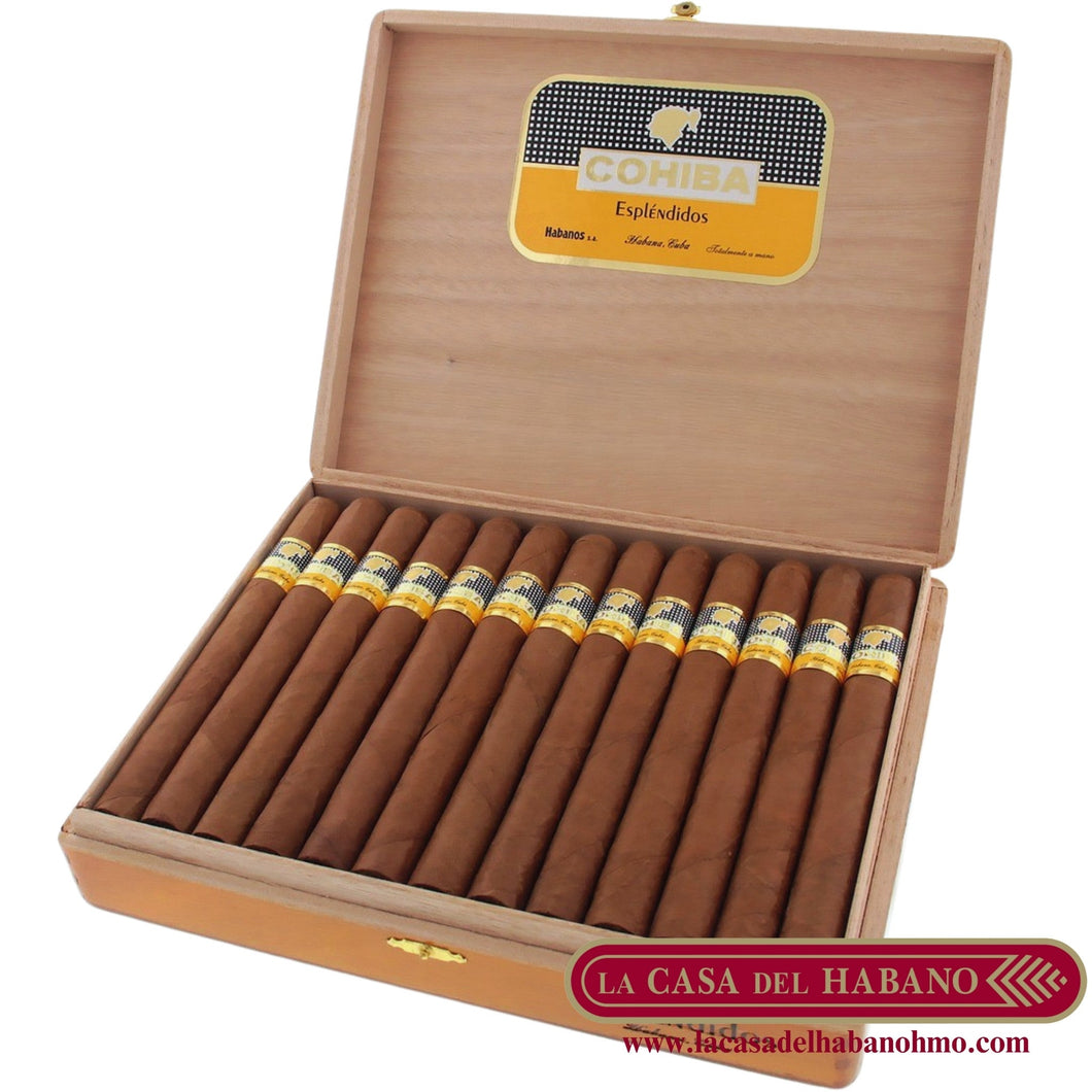 ESPLENDIDOS CAJA CON 25 UNIDADES - Puros Cubanos Originales | La Casa del Habano México