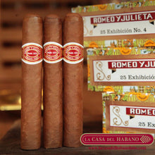 Cargar imagen en el visor de la galería, EXHIBICION No. 4 CAJA CON 25 UNIDADES - Puros Cubanos Originales | La Casa del Habano HMO
