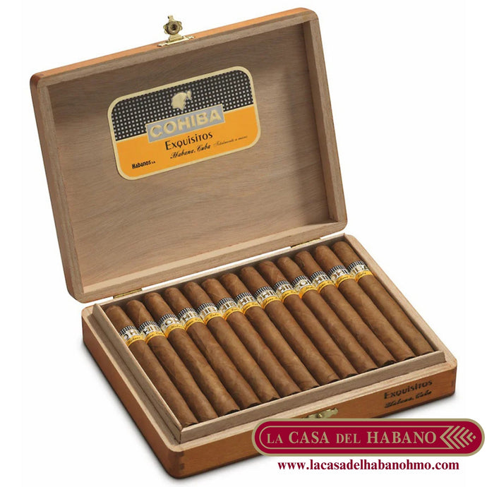 EXQUISITOS CAJA CON 25 UNIDADES - Puros Cubanos Originales | La Casa del Habano México