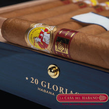 Cargar imagen en el visor de la galería, GLORIAS EDICION &quot;LA CASA DEL HABANO&quot; 2022 CAJA CON 20 UNIDADES - Puros Cubanos Originales | La Casa del Habano México

