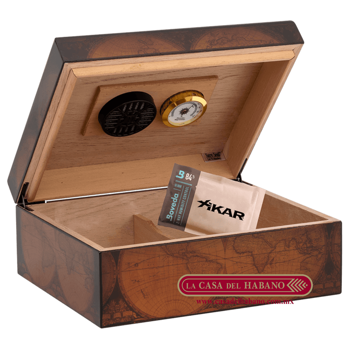 HUMIDOR MUNDO PARA 50 PUROS - Puros Cubanos Originales | La Casa del Habano México
