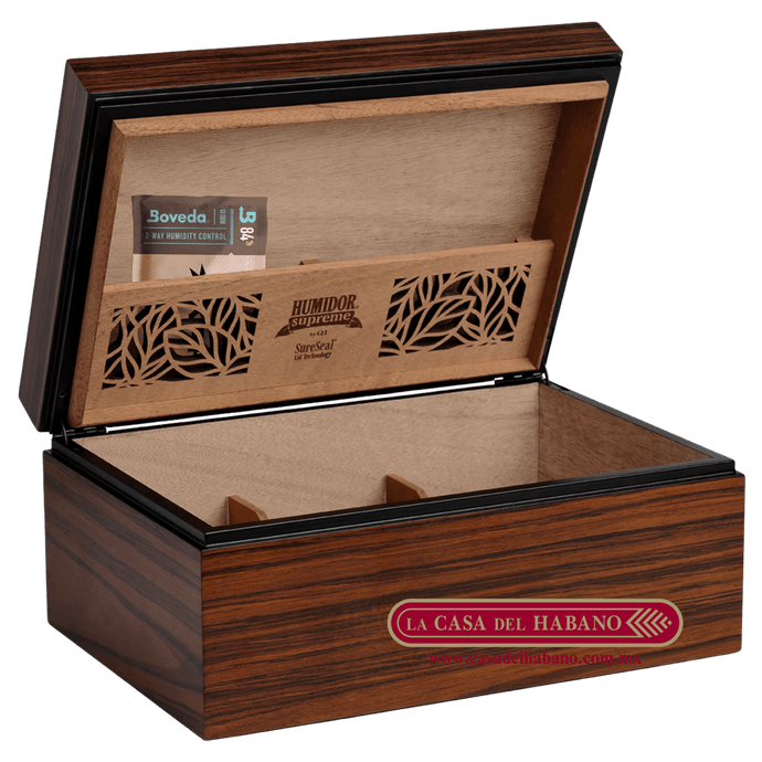 HUMIDOR SUPREME PARA 100 PUROS - Puros Cubanos Originales | La Casa del Habano México