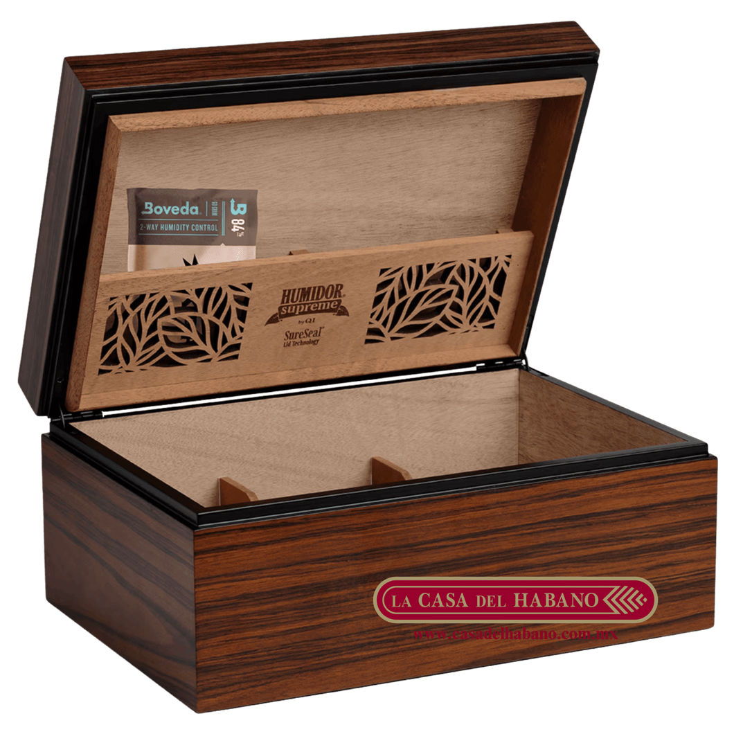 HUMIDOR SUPREME PARA 100 PUROS - Puros Cubanos Originales | La Casa del Habano México