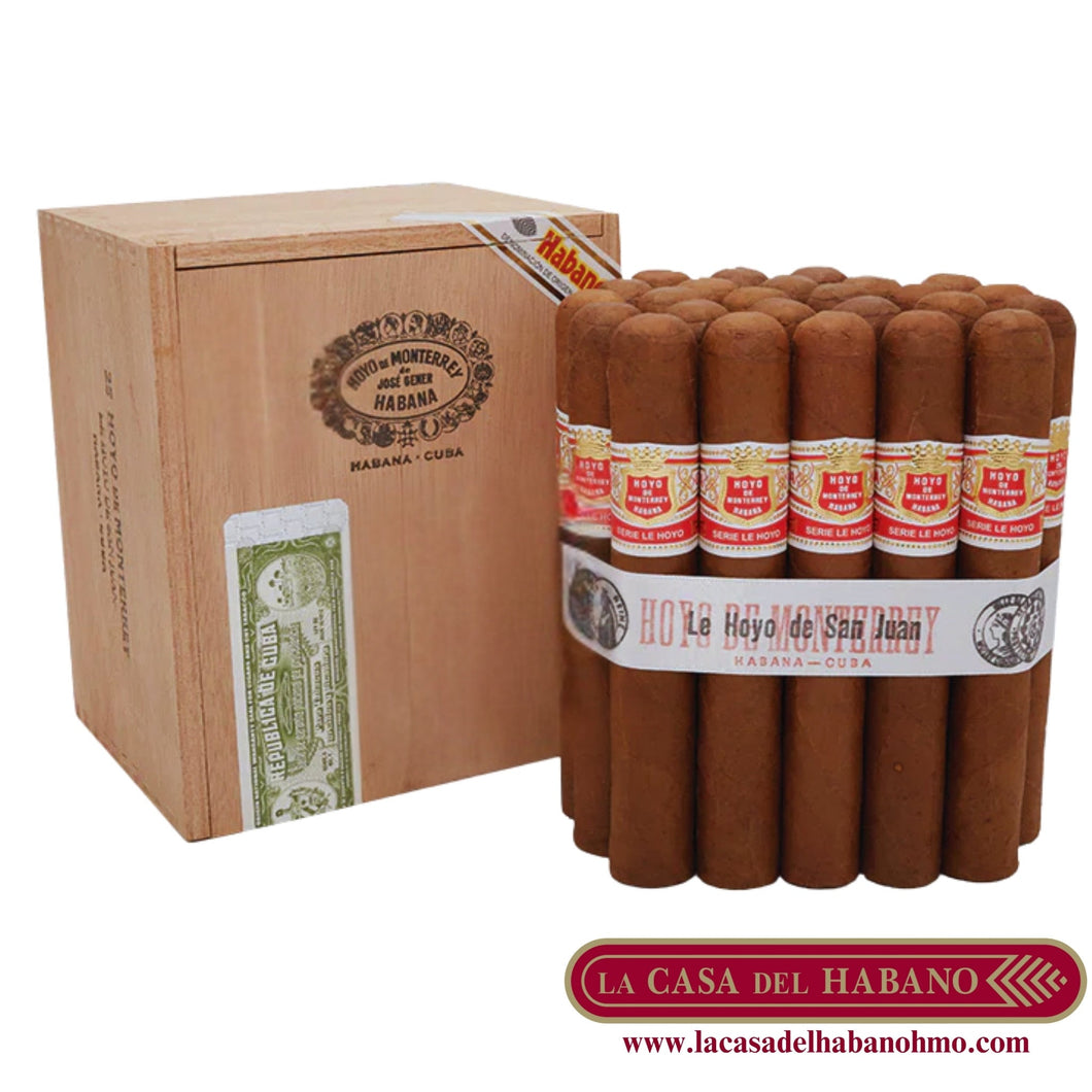 LE HOYO DE SAN JUAN CAJA CON 25 UNIDADES - Puros Cubanos Originales | La Casa del Habano México