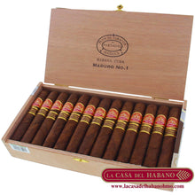 Cargar imagen en el visor de la galería, MADURO No. 1 CAJA CON 25 UNIDADES - Puros Cubanos Originales | La Casa del Habano México
