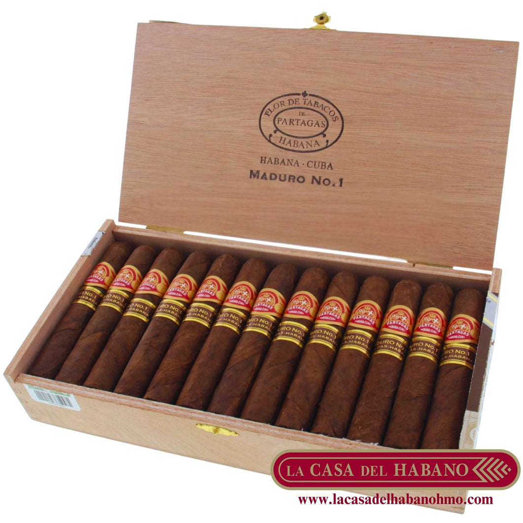 MADURO No. 1 CAJA CON 25 UNIDADES - Puros Cubanos Originales | La Casa del Habano México