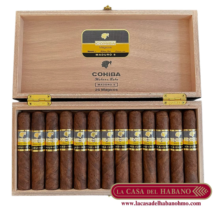 MAGICOS LÍNEA MADURO 5 CAJA CON 10 UNIDADES - Puros Cubanos Originales | La Casa del Habano México