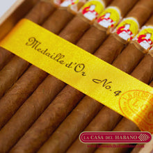 Cargar imagen en el visor de la galería, MEDAILLE D&#39;OR No. 4 CAJA CON 25 UNIDADES - Puros Cubanos Originales | La Casa del Habano México
