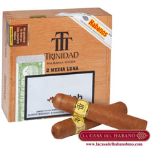 Cargar imagen en el visor de la galería, MEDIA LUNA CAJA CON 12 UNIDADES - Puros Cubanos Originales | La Casa del Habano HMO
