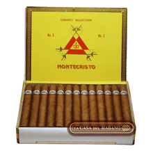 Cargar imagen en el visor de la galería, MONTECRISTO No. 3 CAJA CON 25 UNIDADES - Puros Cubanos Originales | La Casa del Habano México
