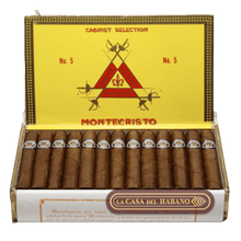 Cargar imagen en el visor de la galería, MONTECRISTO No. 5 CAJA CON 25 UNIDADES - Puros Cubanos Originales | La Casa del Habano México
