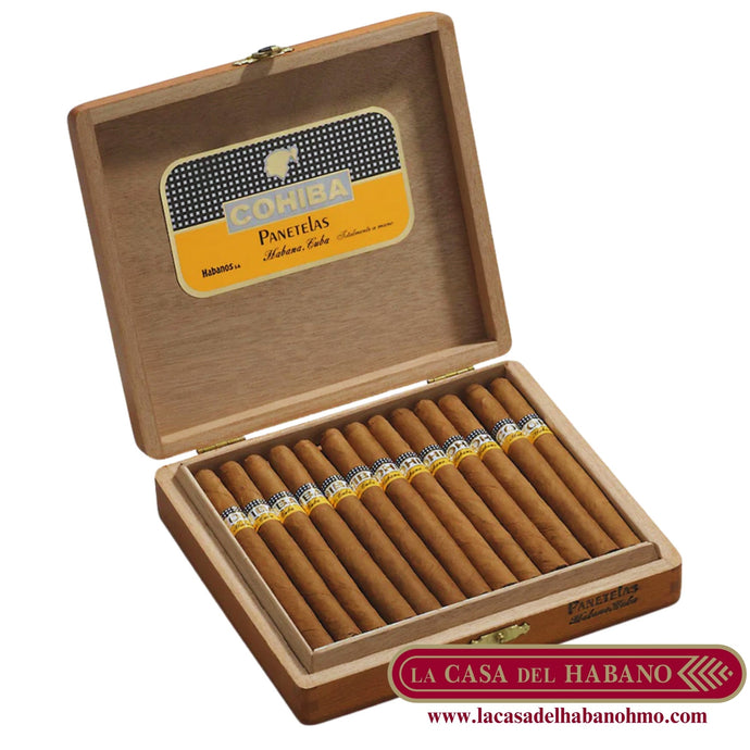 PANETELAS CAJA CON 25 UNIDADES - Puros Cubanos Originales | La Casa del Habano México