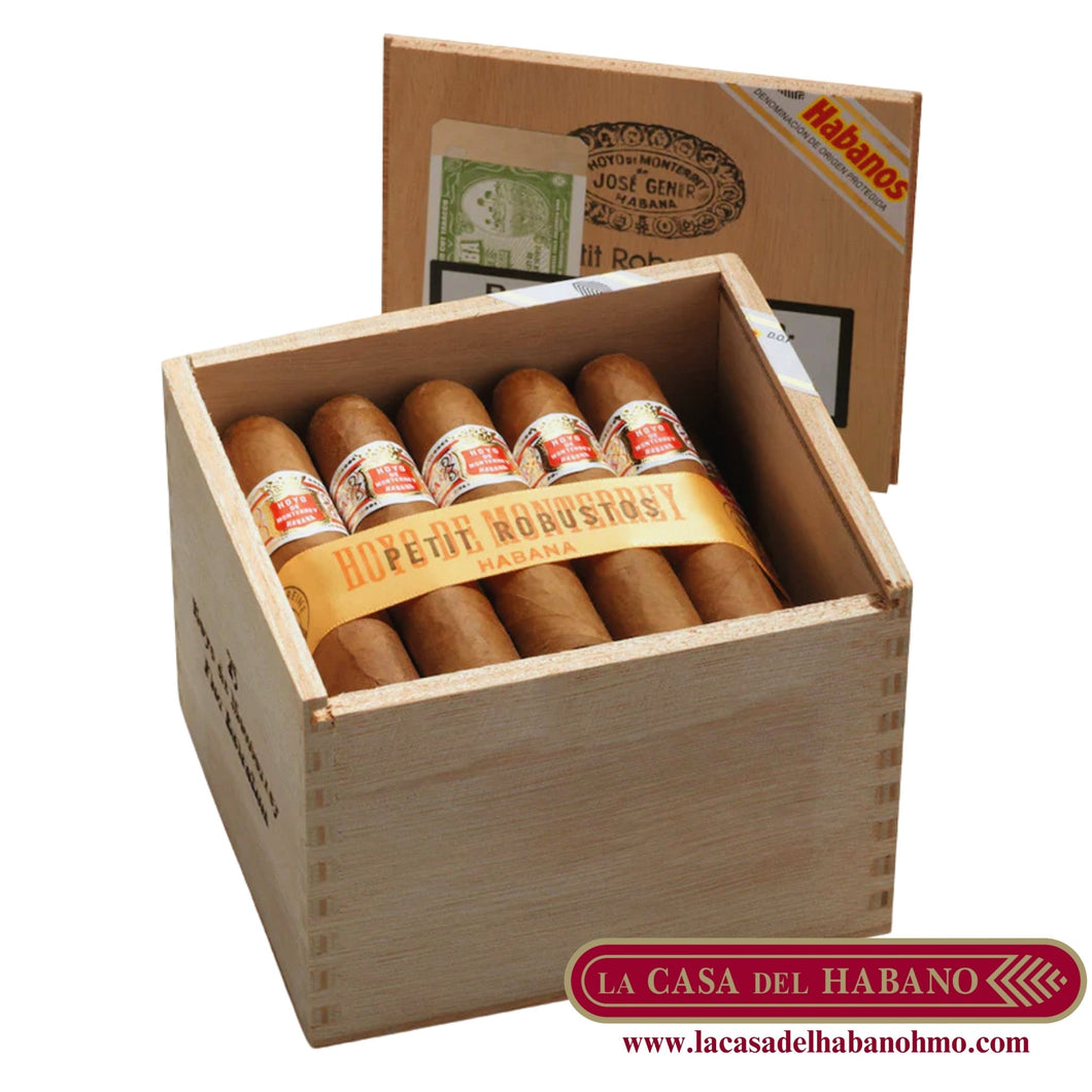 PETIT ROBUSTO CAJA CON 25 UNIDADES - Puros Cubanos Originales | La Casa del Habano México