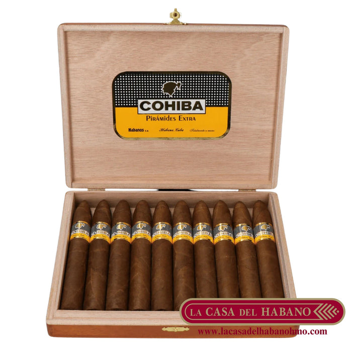 PIRAMIDES EXTRA CAJA CON 10 UNIDADES - Puros Cubanos Originales | La Casa del Habano México