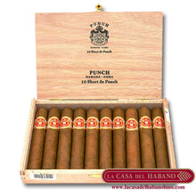 Cargar imagen en el visor de la galería, SHORT DE PUNCH CAJA CON 10 UNIDADES - Puros Cubanos Originales | La Casa del Habano México

