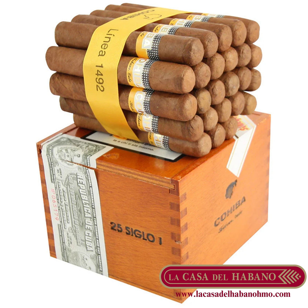 SIGLO I CAJA CON 25 UNIDADES - Puros Cubanos Originales | La Casa del Habano México