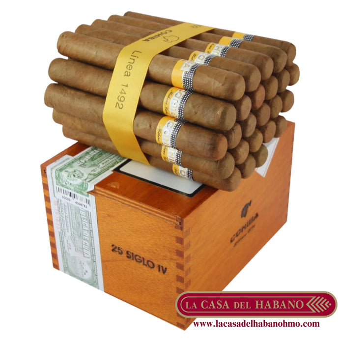 SIGLO IV CAJA CON 25 UNIDADES - Puros Cubanos Originales | La Casa del Habano México