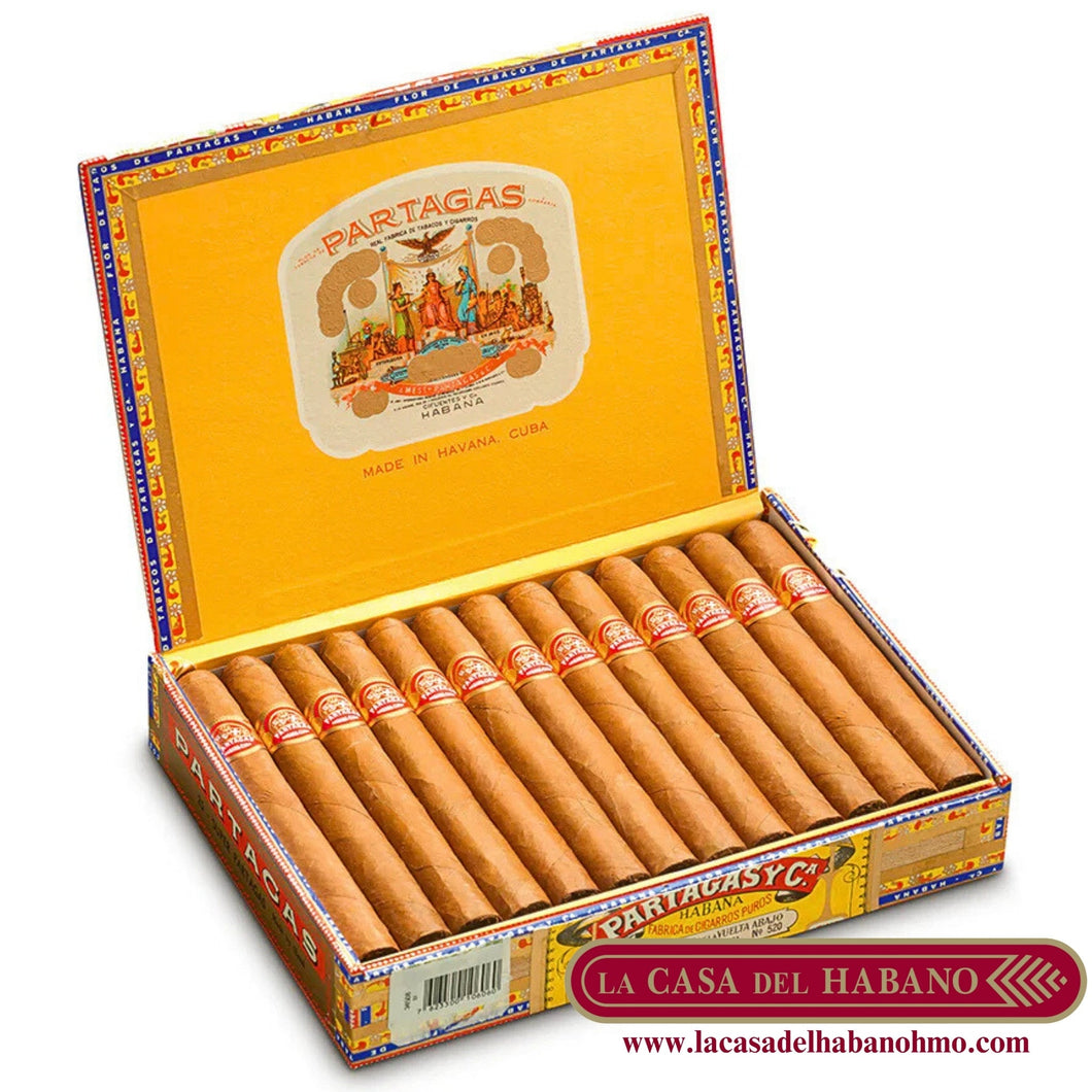 SUPER PARTAGAS CAJA CON 25 UNIDADES - Puros Cubanos Originales | La Casa del Habano México