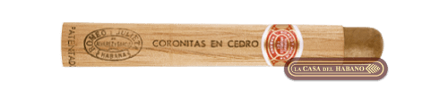CORONITAS EN CEDRO CAJA CON 25 UNIDADES - Puros Cubanos Originales | La Casa del Habano México