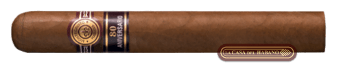 MONTECRISTO 80 ANIVERSARIO CAJA CON 20 UNIDADES - Puros Cubanos Originales | La Casa del Habano México